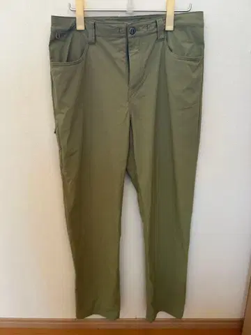 파타고니아 나일론 팬츠 35 올리브 남성용