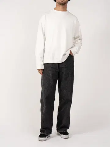 OVY Japan Black Baggy Denim Pants (gray)