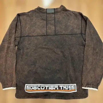 SABOTAGE 사보타주 맨투맨 브라운 L 00년대 미사용