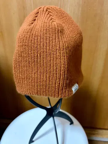 로데오 크라운 심플한 브라운 무지 니트 모자 비니