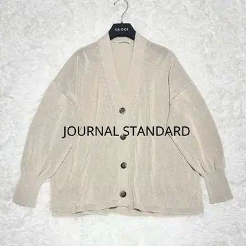 새상품급 JOURNAL STANDARD 페이퍼얀 V넥 가디건