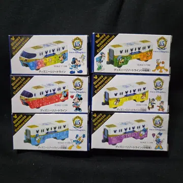 토미카 디즈니씨 15주년 리조트 라인 6개 세트