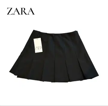 [ 새상품급 ] ZARA 블랙 플리츠 스커트
