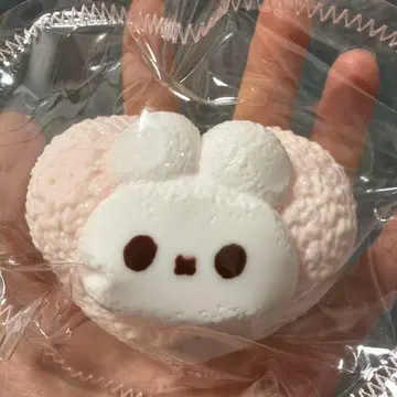 [크림 점토풍] 하트 토끼 스퀴즈 kikisquishy