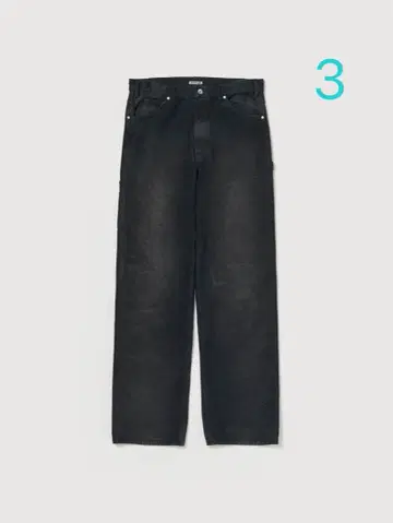 AURALEE PRODUCT DYED COTTON DUCK PANTS 3
