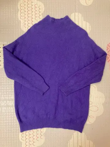 BEAUTY&YOUTH 퍼플 긴팔 스웨터 유나이티드 애로우즈