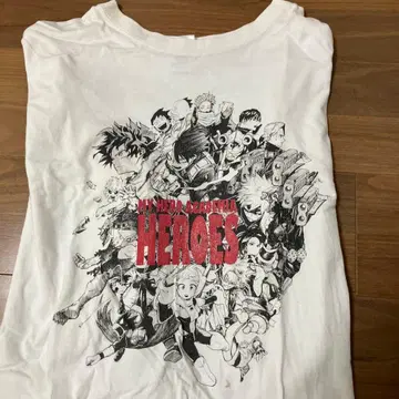 My Hero Academia HEROES 긴팔 T셔츠
