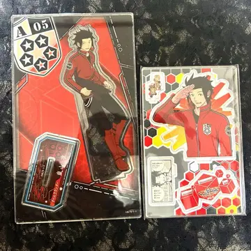 [ 새상품 ] 월드 트리거 아라시야마 준 아크릴 스탠드 세트