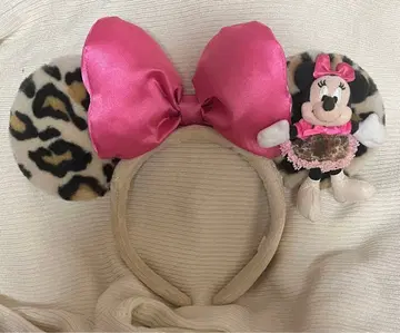 미니 마우스 레오파드 무늬 머리띠