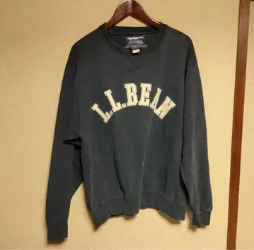 RUSSEL LLBean 콜라보 네이비 90s 빈티지 앞 V 트레이닝복