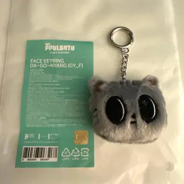 TXT 팝업 뿔바투 페이스 키링 다고냥 태현