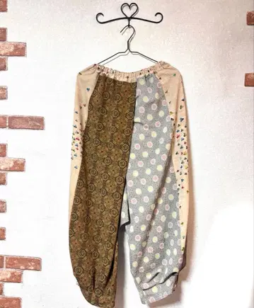 기모노 리메이크 사루엘 팬츠