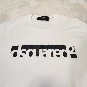 [레어] DSQUARED2 화이트 T셔츠 M사이즈