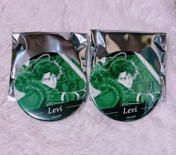 새상품 진격의 거인 리바이 Final season 캔뱃지 2세트