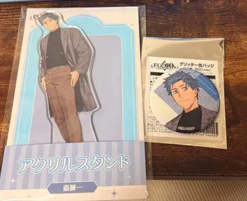 FGO 로손 사이토 하지메 아크릴 스탠드 캔뱃지