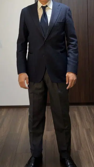 링자켓 (RING JACKET) 테일러드 자켓 48 네이비