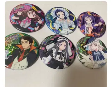 너와 아이돌 프리큐어 할로윈 캔뱃지 6개 세트