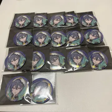 니지산지 코야나기 로우 금박 캔뱃지 할로윈 2024