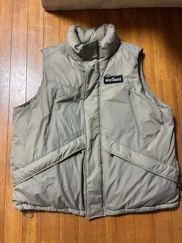 WILD THINGS 650-FILL 그레이 다운 베스트 L