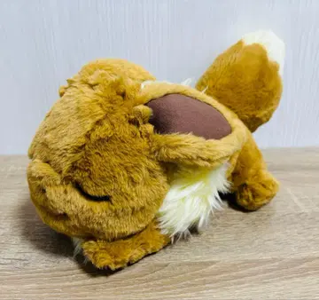 엎드린 이브이 모두 수고했어 봉제 인형 포켓몬 센터 한정판