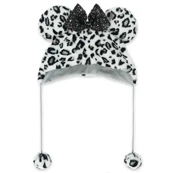 디즈니 레오파드 무늬 팬캡