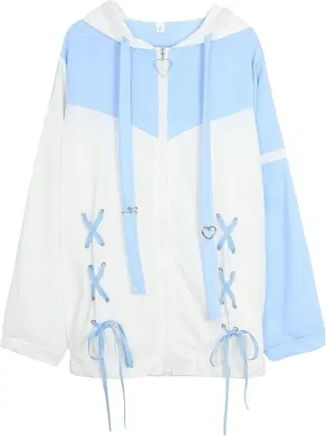 지뢰계 서브컬쳐 천사계 패션 후드티 M 사이즈