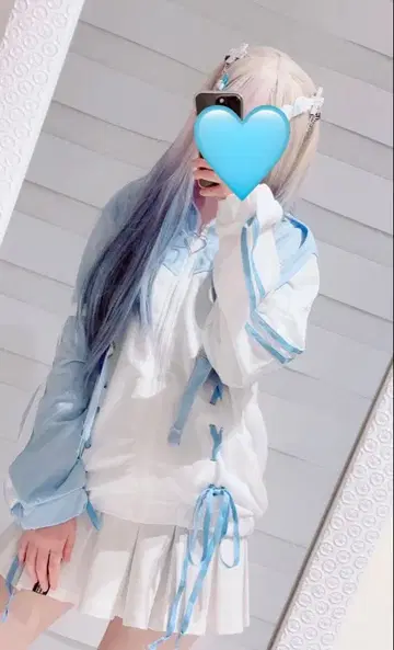 지뢰계 서브컬쳐 천사계 패션 후드티 M 사이즈