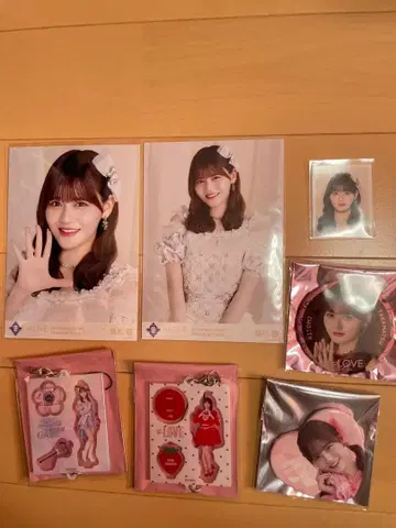 이코럽 미니 복권 캔뱃지 브로마이드 ID 사진 타카마츠 히토미