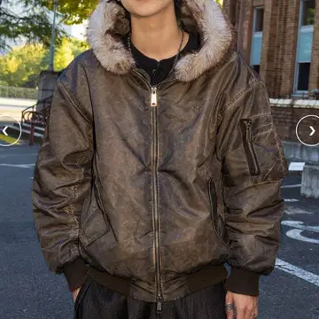 That's life 나일론 퍼 자켓 n2b Msize