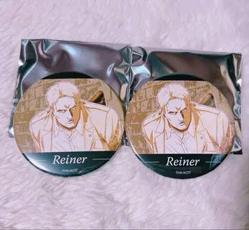 새상품 진격의 거인 라이너 Final season 캔뱃지 2세트