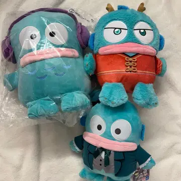 산리오 복권 봉제 인형 3종 세트 한교동 BIG