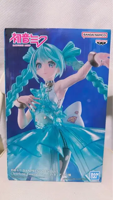 하츠네 미쿠 Clearluxe-EmeraldGem-피규어