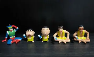 목욕 후 짱구는 못말려 캡슐 토이 컴플리트