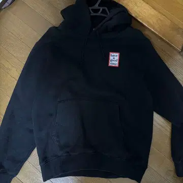 have a good time 블랙 후드티 M