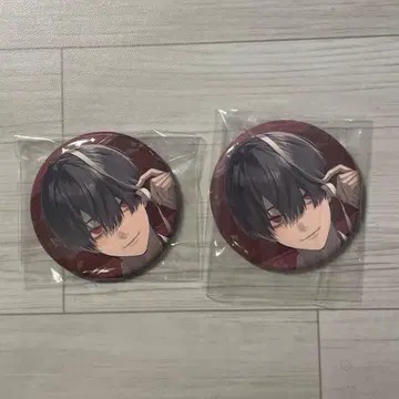 니지산지 쿠츠하 랜덤 캔뱃지 금박