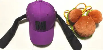 맥스 팬캡 & 미키 버거 디자인 숄더백