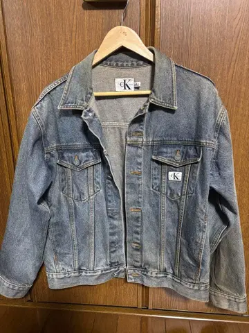 캘빈클라인 데님 자켓 구제 의류