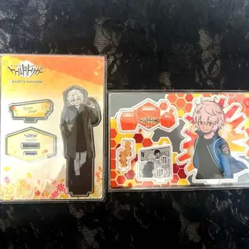 [ 미개봉 새상품 ] 월드 트리거 쿠가 유마 아크릴 스탠드 세트