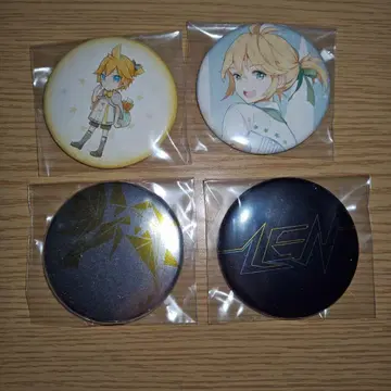 하츠네 미쿠 마루이 캔뱃지 카가미네 렌