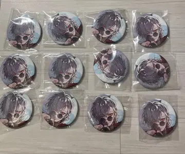 니지산지 쿠츠하 캔뱃지 12개