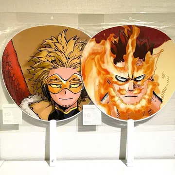 나의 히어로 아카데미아 히로아카 호크스 엔데버 부채 점프샵