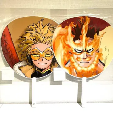 나의 히어로 아카데미아 히로아카 호크스 엔데버 부채 점프샵