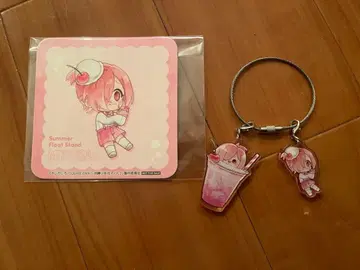 지박소년 하나코 군 미츠바 키링 런천매트 특전 카페 2세트