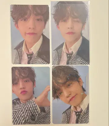 에스쿱스 트레이딩 카드 4장 세트 FML