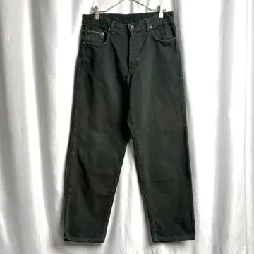 90s USA제 Calvin Klein Jeans 다크 그린 데님
