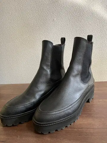 DIANA 사이드 고어 부츠 높은 힐