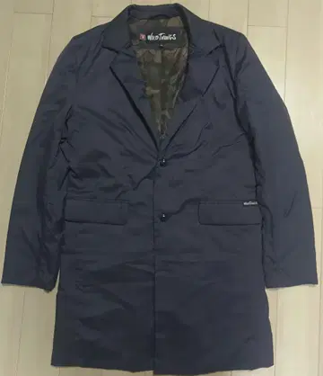 WILDTHINGS 프리마로프트 체스터 코트 네이비 M