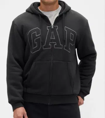 새상품 GAP 보아 안감 후드티 XS 블랙 집업 후드티