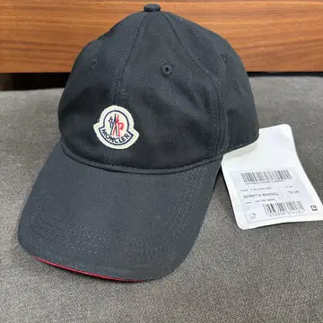 [ 미사용 새상품 ] MONCLER 블랙 캡