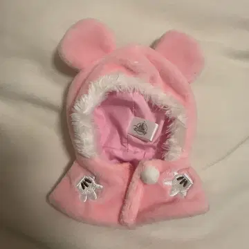 디즈니 스토어 시크릿 판초 유니베어 코스튬 핑크